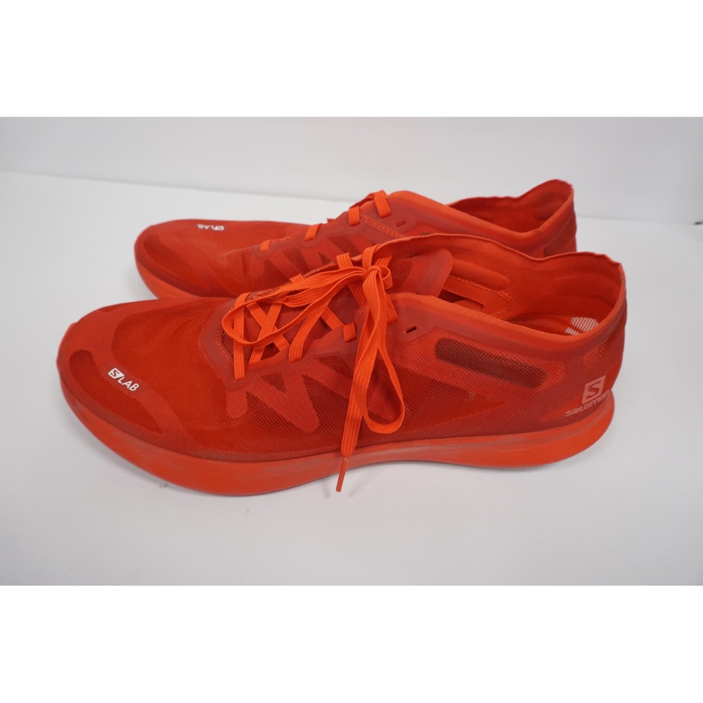 Salomon LAB Phantasm UN Red Sheer Mesh Trail Running Shoes Mens Size 11 - Picture 2 of 10